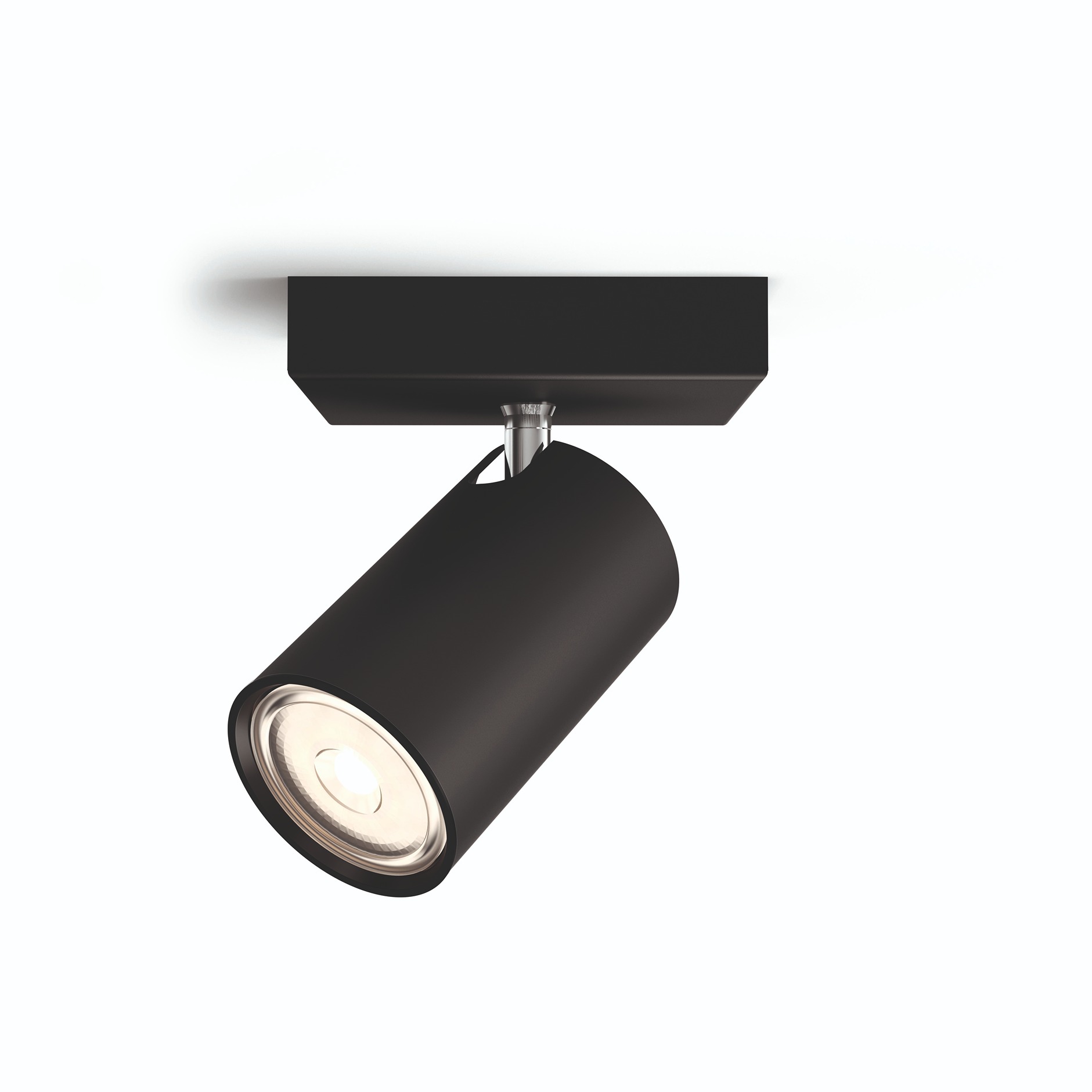 Philips Kosipo spot plafond/mur - 1 tête - noir