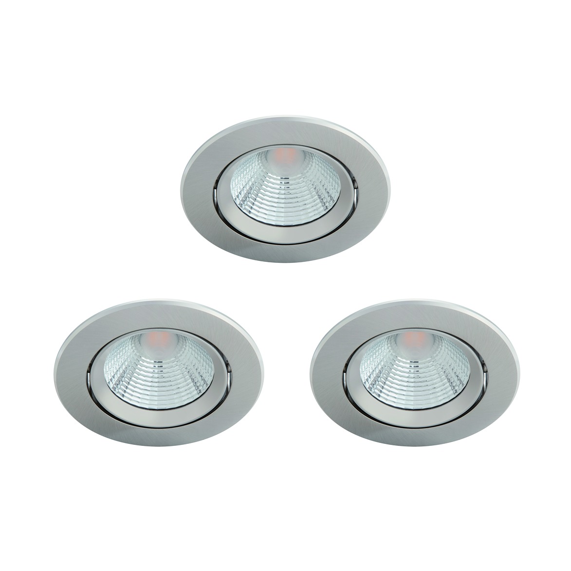 Philips Sparkle spot encastré - 3 têtes - nikkel