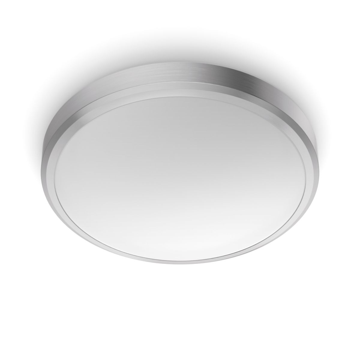 Philips Doris salle de bains plafonnier - nikkel - grand - 17 W