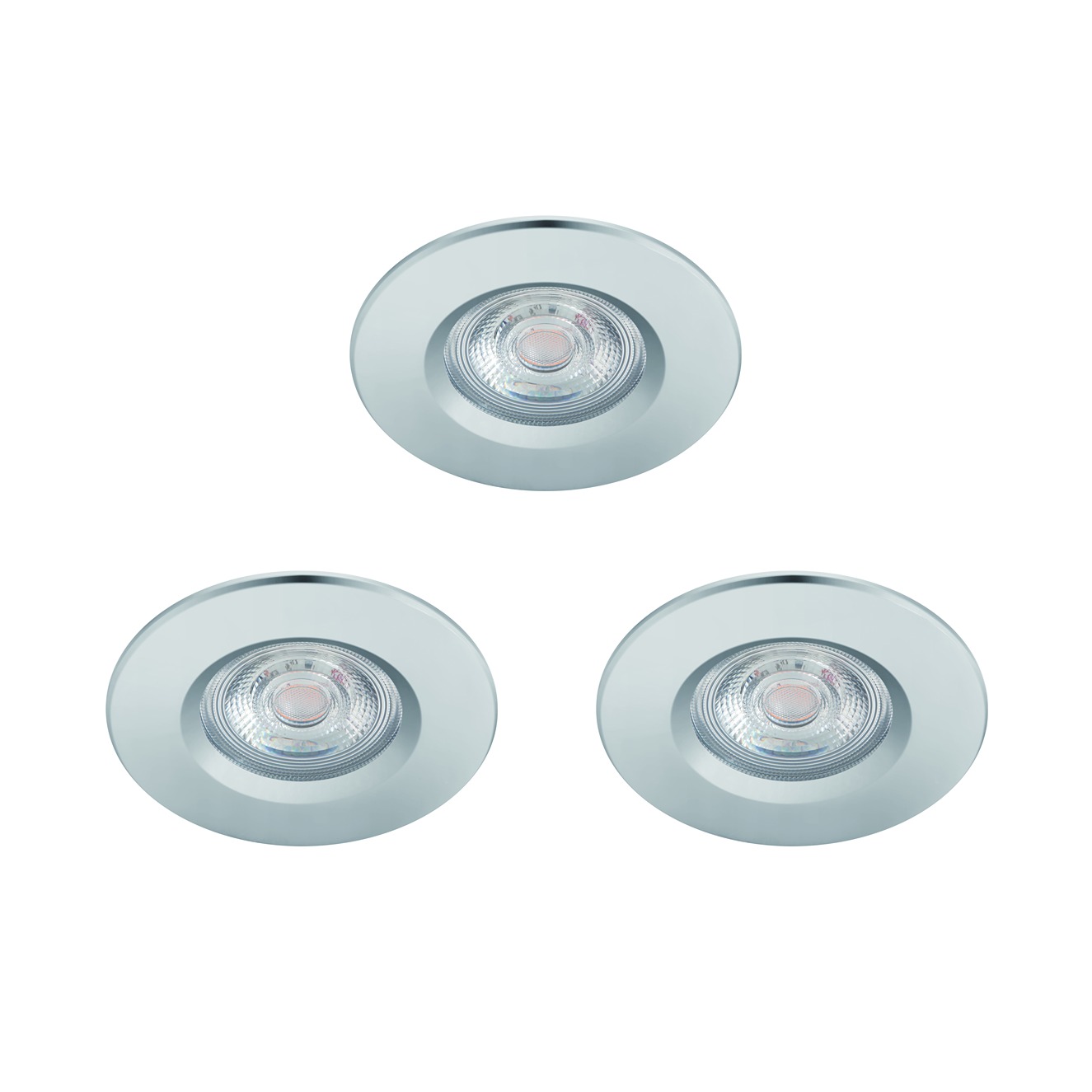 Philips Dive salle de bainsspot encastré - 3 têtes - chromé