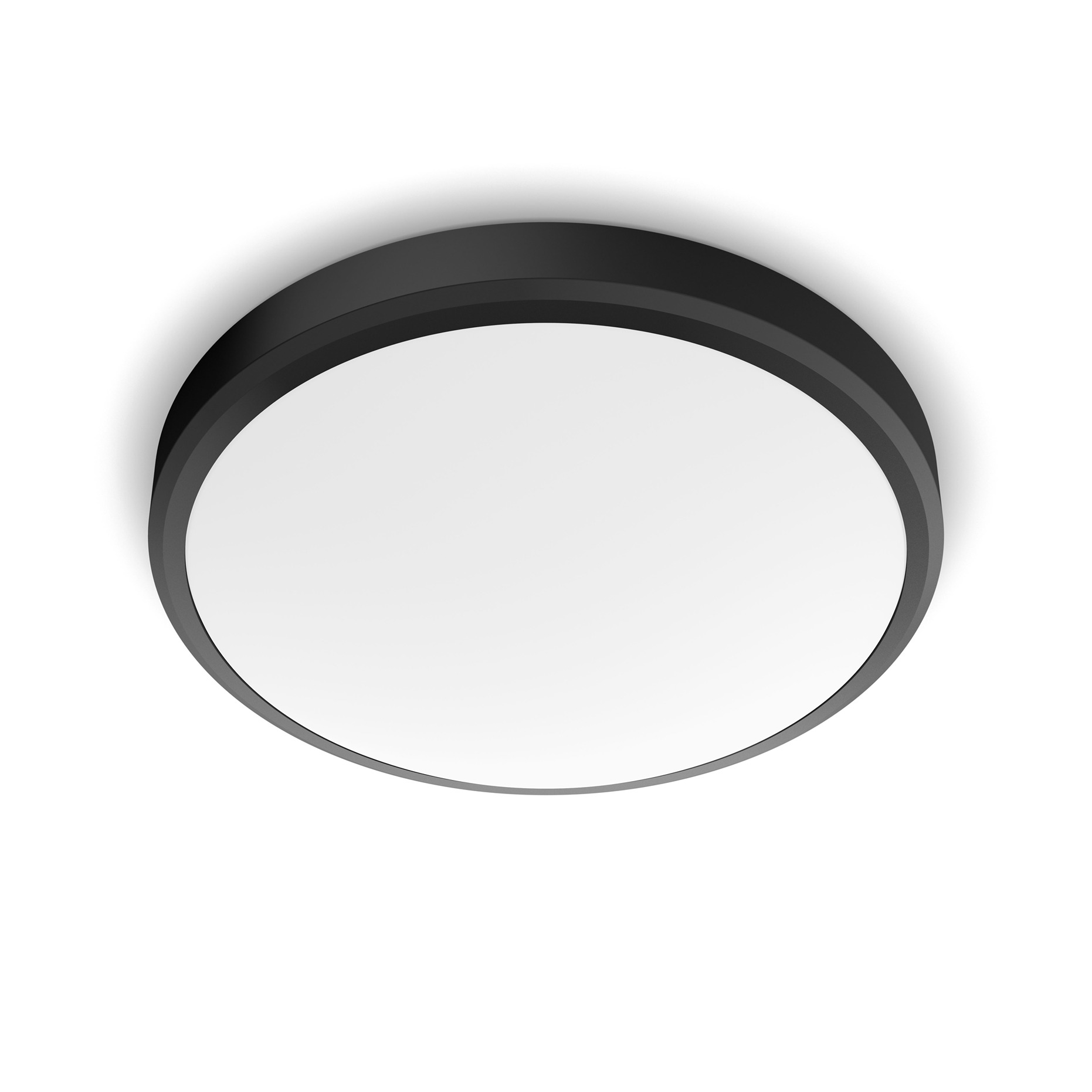 Philips Doris salle de bains plafonnier -  noir - grand - 17 W