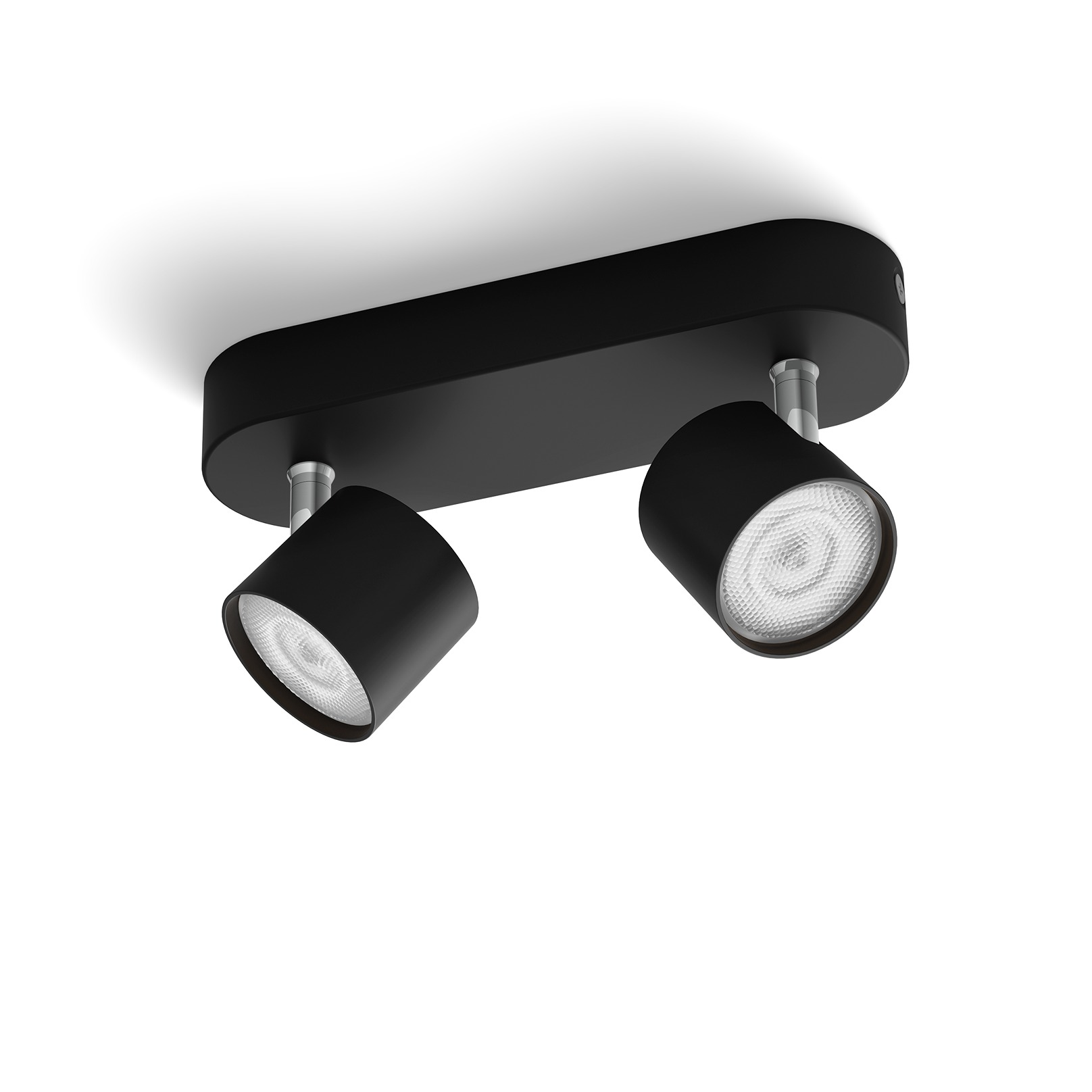 Philips Star spot plafond/mur - 2 têtes - noir