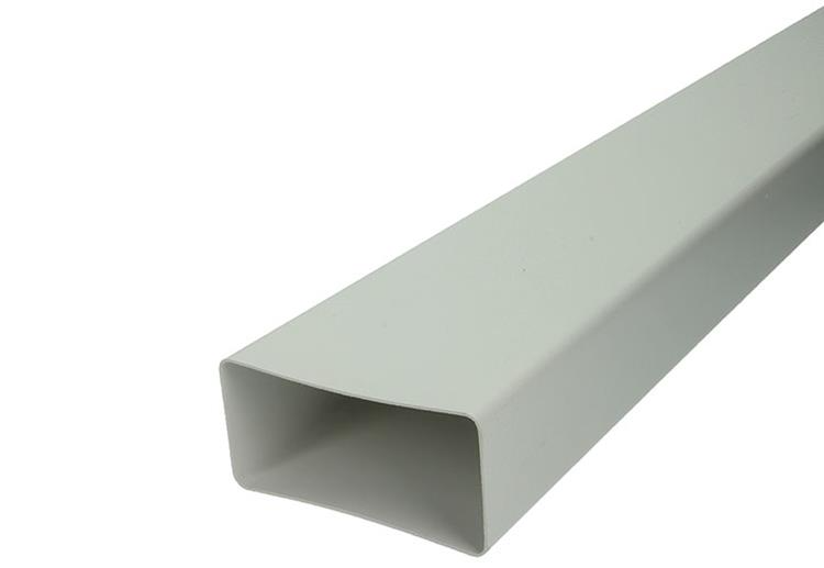 Renson conduit rectangulaire PVC blanc 1m 7028 110x55mm