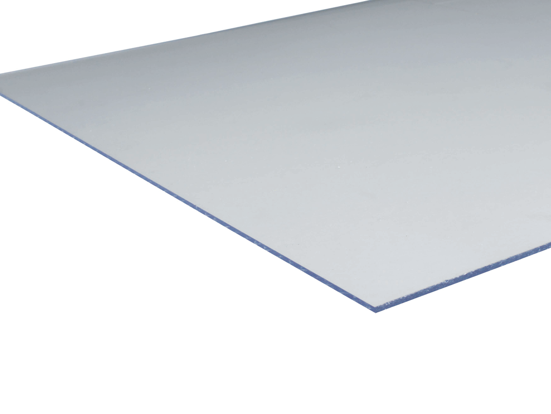 Plaque polystyrène 2.5mm cristal 100x50cm