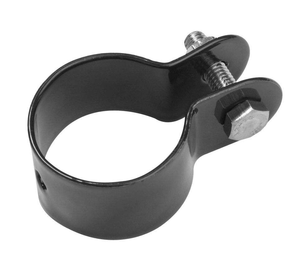 Giardino collier fixation jambe de force 40mm noir