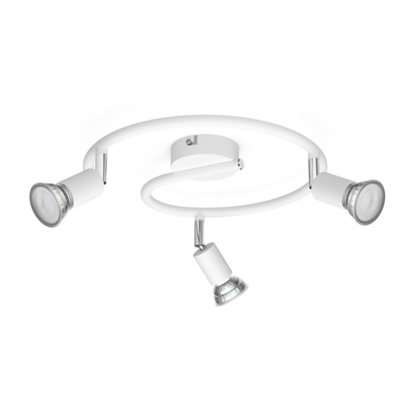 Philips Limbali spot plafond/mur - 3 têtes - blanc