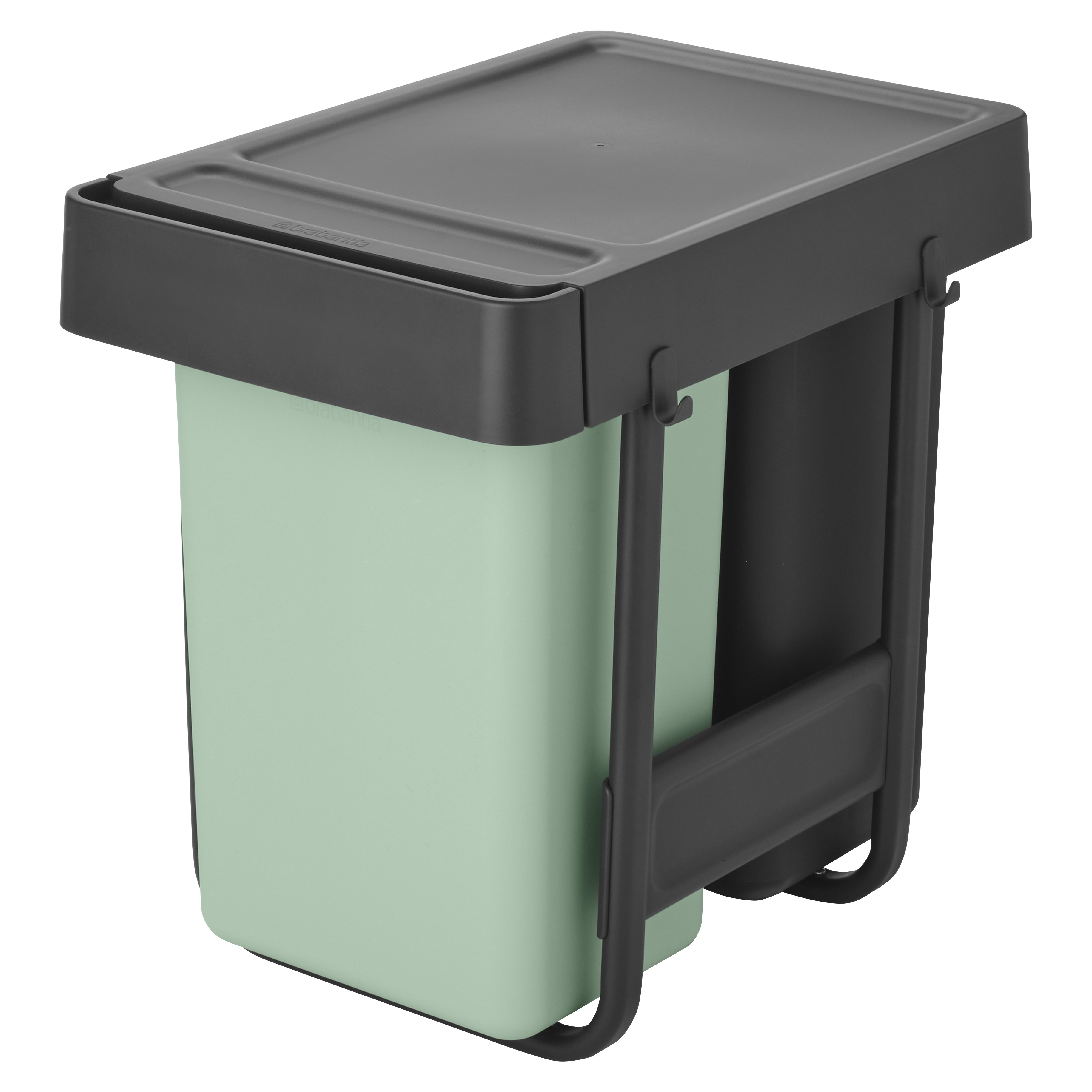Poubelle encastrable Brabantia Sort&Go 2x15 L jade green/dark grey