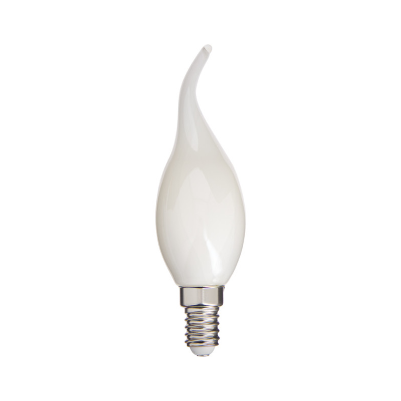 Xanlite LED filament tipkaars opaal E14 - 470 lm (=40W) - 2700k - zeer warm wit licht
