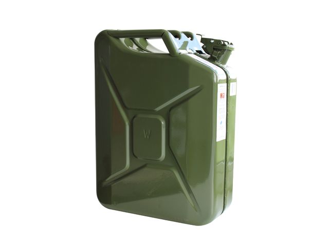 Jerrycan Metaal Groen 20L