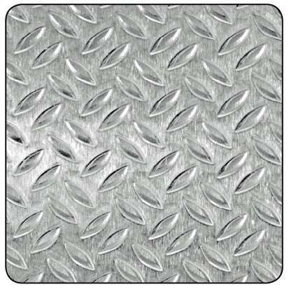 Plaque alu brut grain de riz 1.2mm 500X1000mm