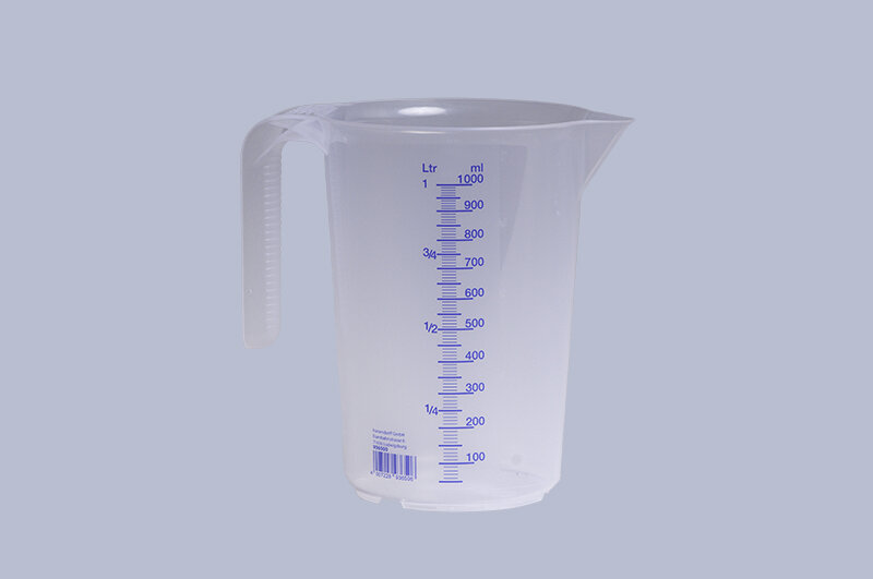 Maatkan 1 L PP 2 schalen met open greep