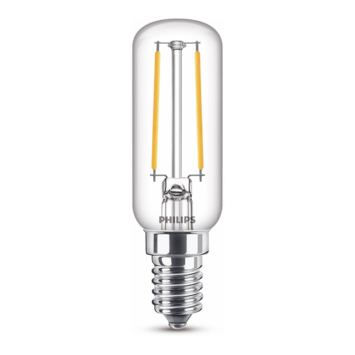 Philips LED T25 Ampoule pour hotte transparent - 25 W - E14 - blanc chaud