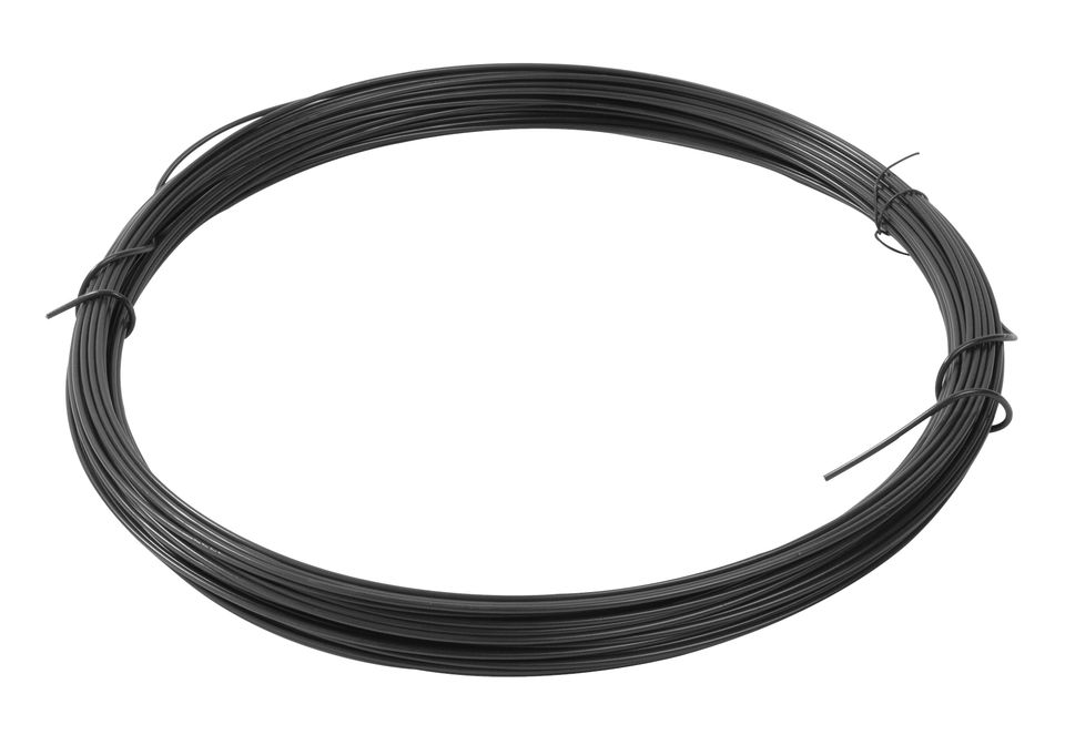 Giardino bind-en spandraad geplastificeerd 3.4mm - 100m zwart