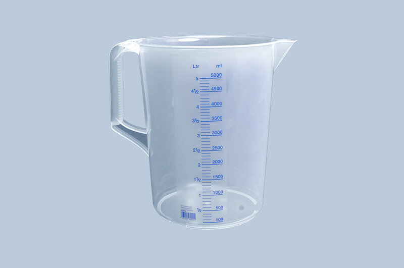 Maatkan 5 L PP 2 schalen met gesloten greep