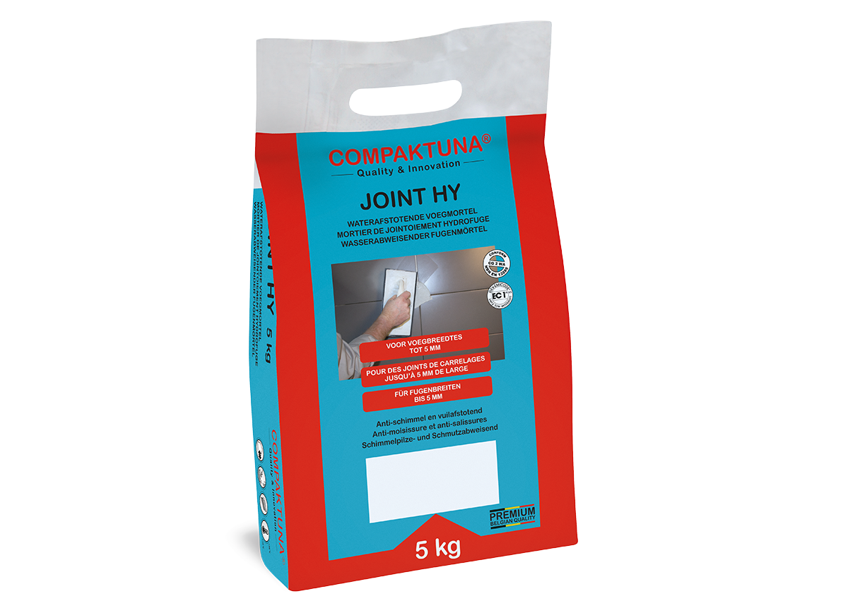 Compaktuna® Joint HY 5 kg gris - Mortier de jointoiement hydrofuge