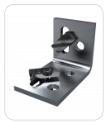 Duofuse terrasse - Coin multifunctionnel 60x40x4mm pour construction avec lambourdes en aluminium (10 pièces)