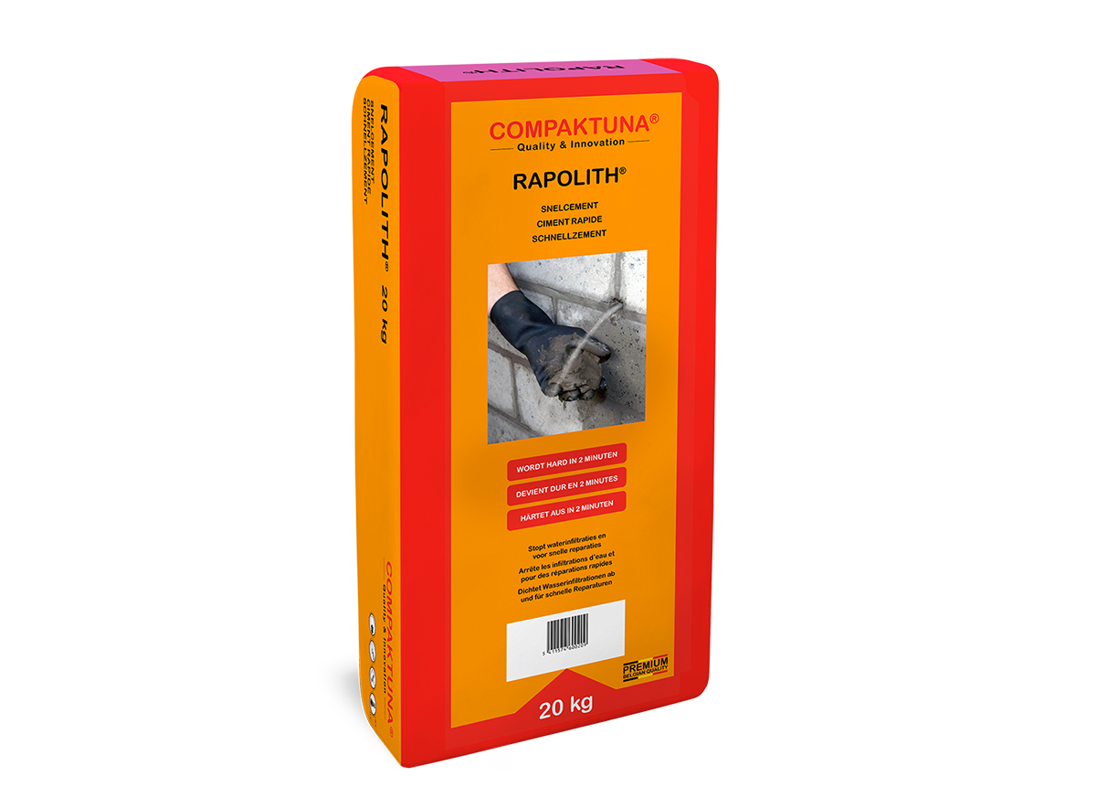 Compaktuna® Rapolith® 20kg - Waterdicht snelcement