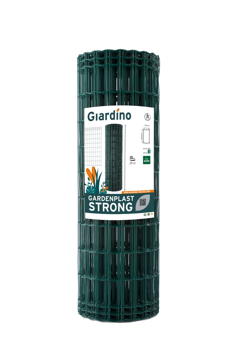 Gardenplast Strong tuingaas 150cm - 25m zwart