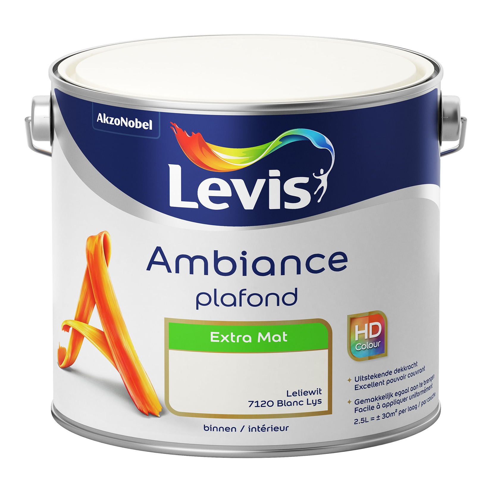 Levis Ambiance Plafond 2.5l Leliewit