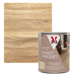 V33 Huile Cire Parquet Incolore Mat 1L