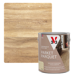 V33 Huile Cire Parquet Incolore Mat 2,5L
