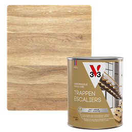 V33 huile cire escaliers 1L mat incolore