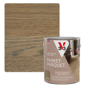 V33 Huile Cire Parquet Deco Chêne Fumé Mat 2,5L