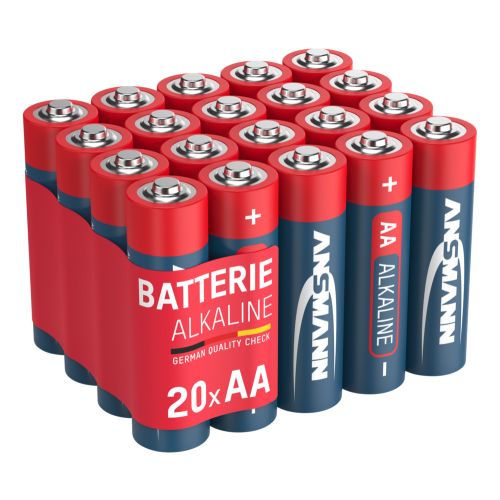 Ansmann alkaline batterij Mignon AA - LR6 - 1.5V (20 stuks)