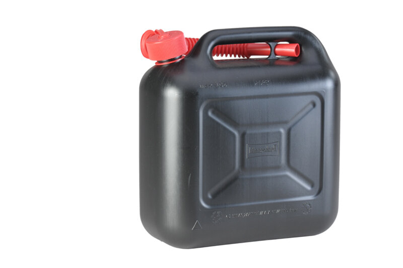 Jerrycan Brandstof Zwart STANDARD 10L