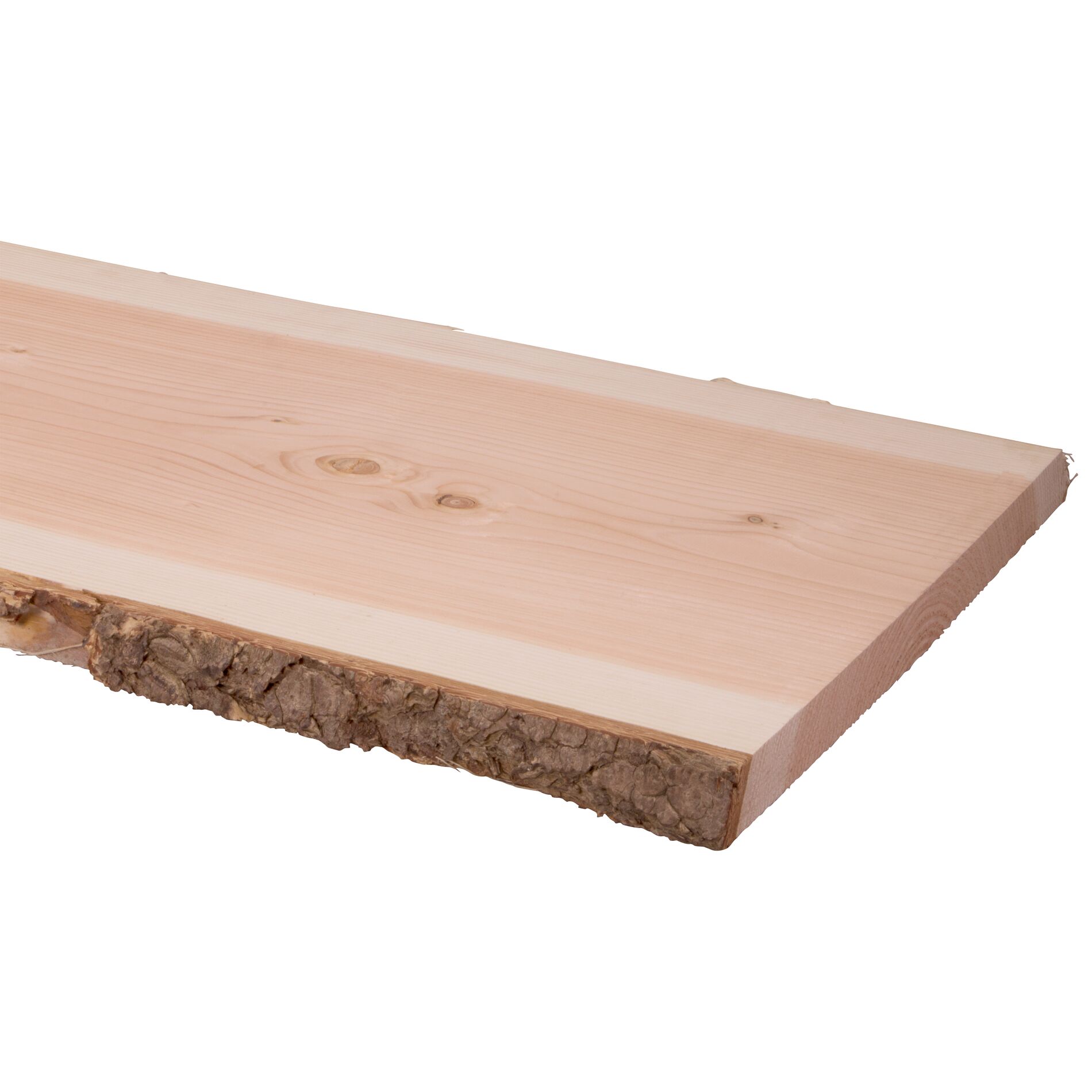 Douglas boomschorsplank 38x450-550mm - 200cm