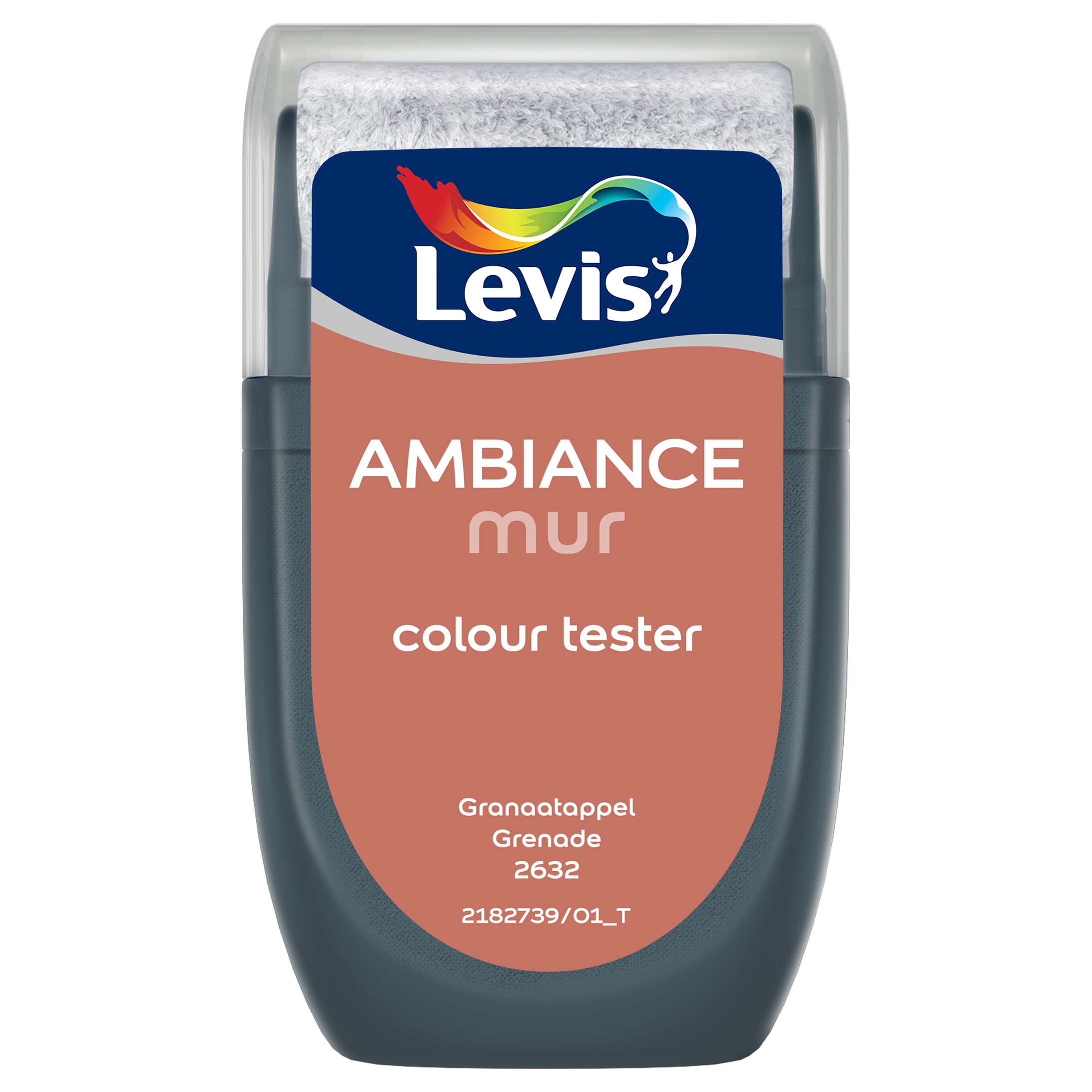 Levis Ambiance Mur Mat Kleurtester 30ml Granaatappel