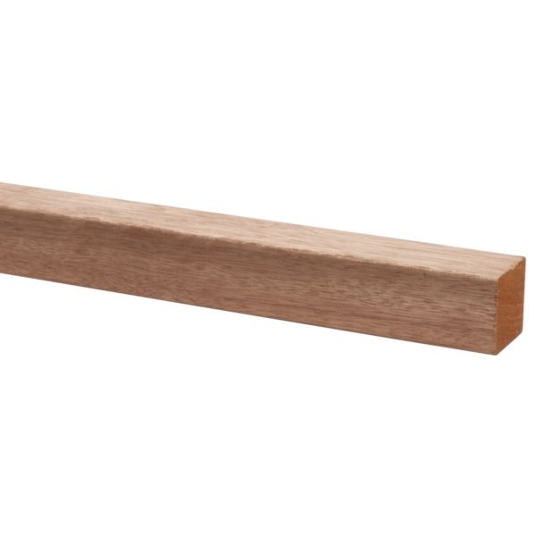 Latte rabotée bois dur 44x44mm - 240cm