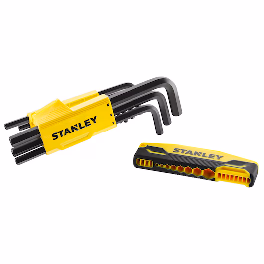 Stiftsleutelset 9Dlg Hex Grip
