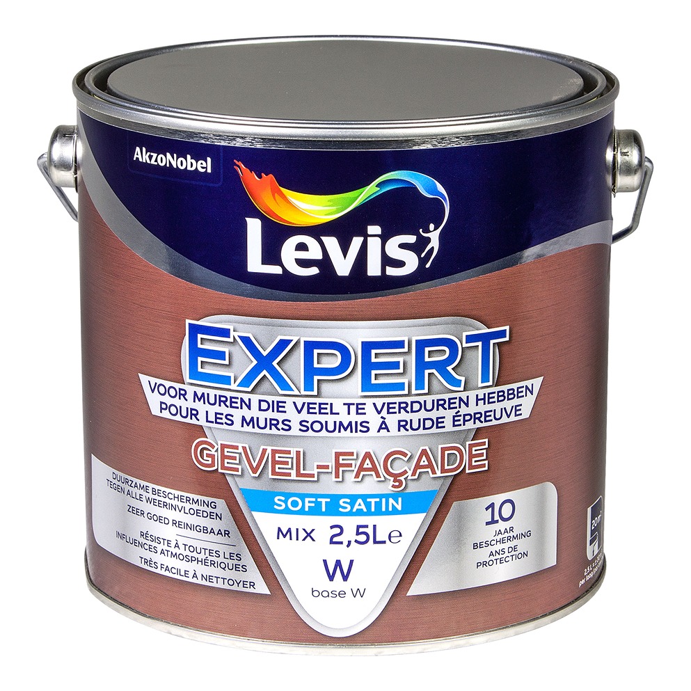 Levis Expert Gevel Soft Satin Mix Base W - 2.5l