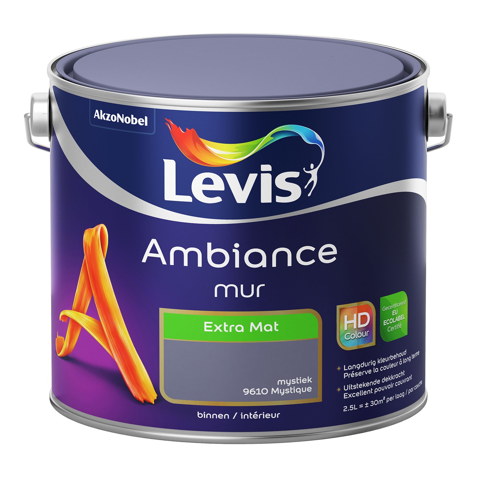 Levis Ambiance Mur Extra Mat 2.5l Mystiek