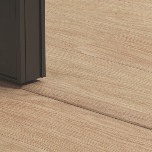 Quick-Step sol stratifié - Profilé Incizo 915 Chêne verni blanc 2150x48x13mm