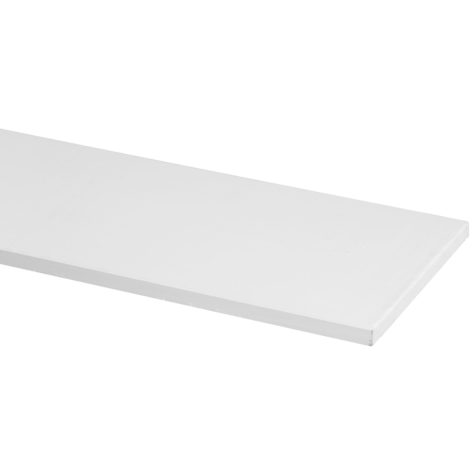 Schaaflat grenen gegrond wit 9,5x145mm - 270cm