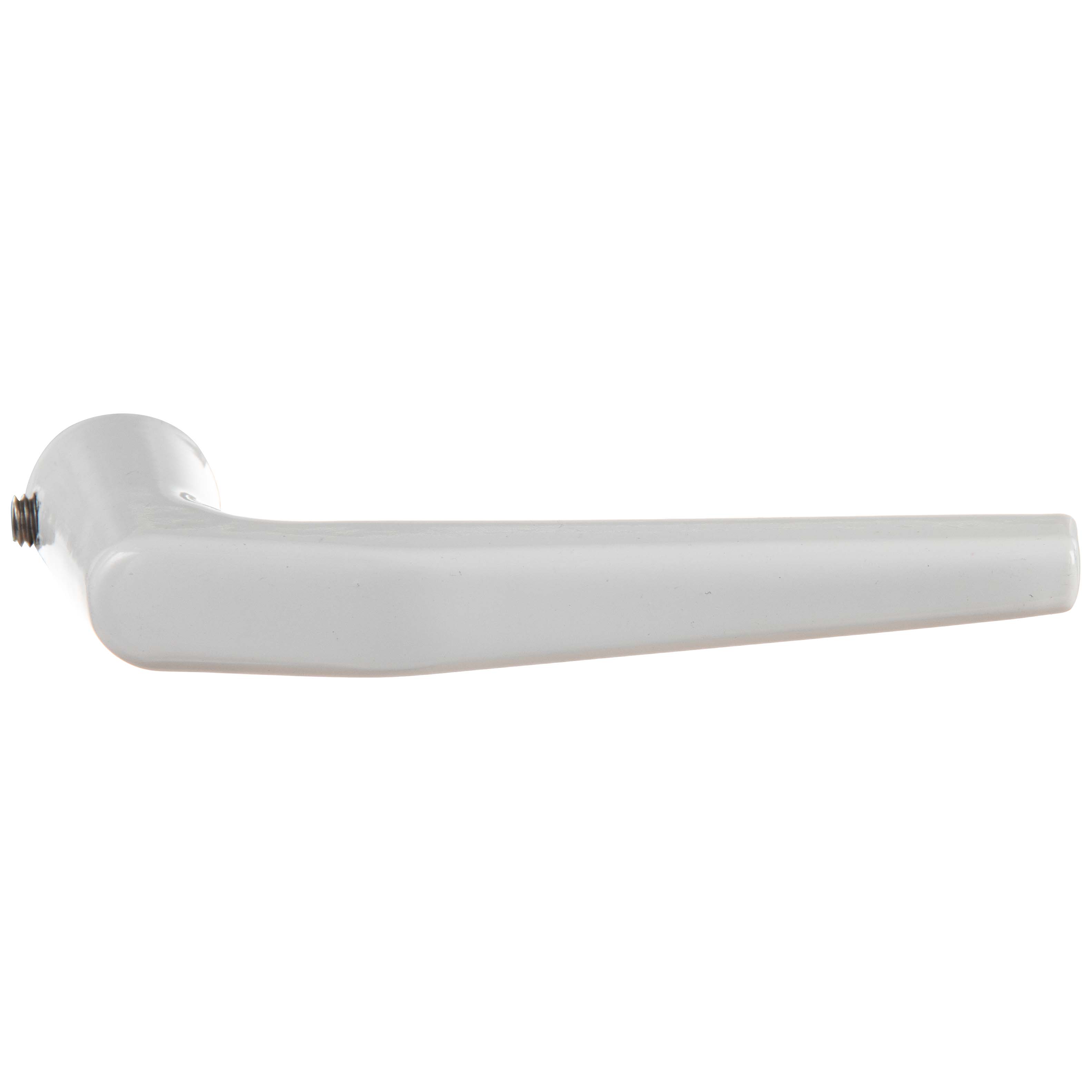 Tabouret en aluminium blanc