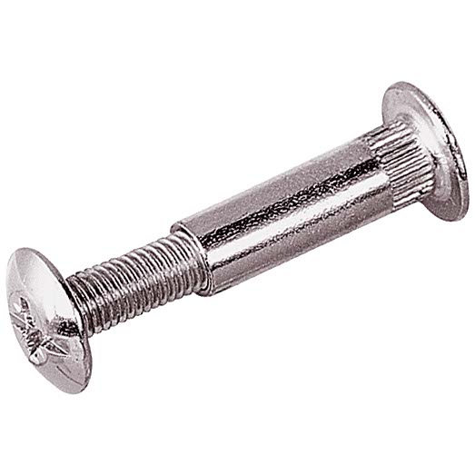 Boulon d'assemblage en acier zingué M4 8 pièces TEKNIBOx