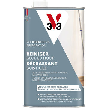 V33 Décrassant Parquet Huilé 1L