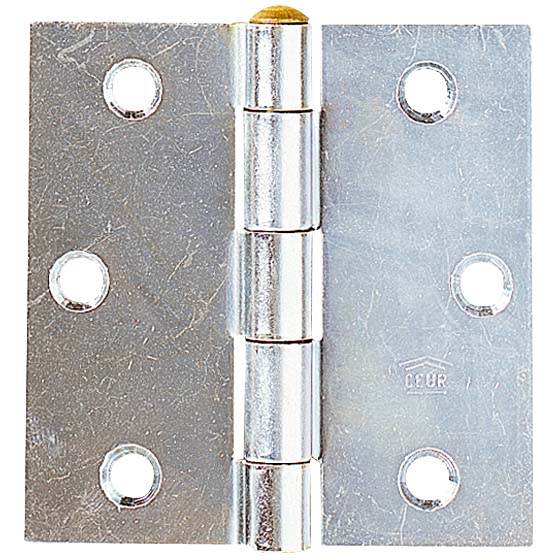  Charnière hollandaise pour porte 75x75mm (3 pcs)