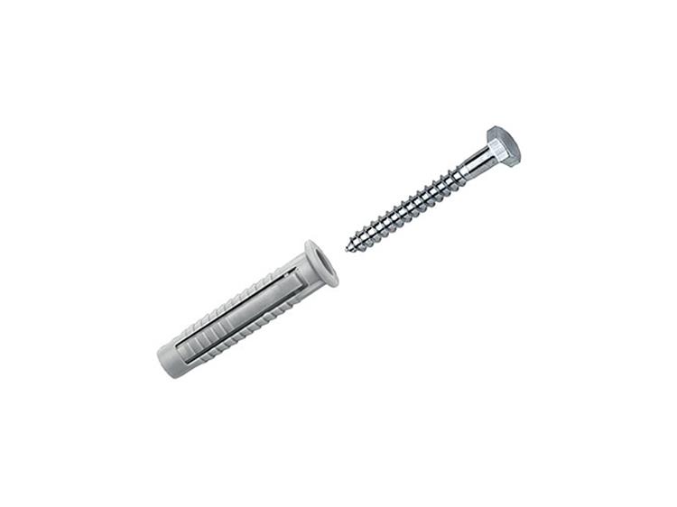 Celo Chevilles FX 12mm avec tirefond 8x80 mm 2 pièces