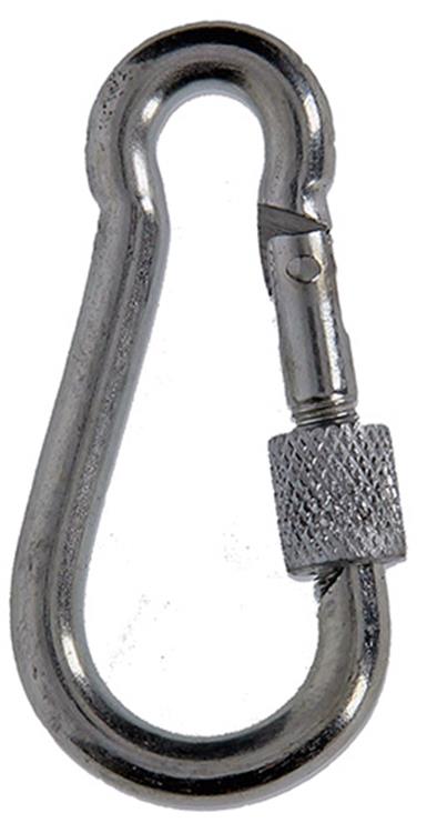 Mack 1 mousq.+ crochet galvanisé 6mm K
