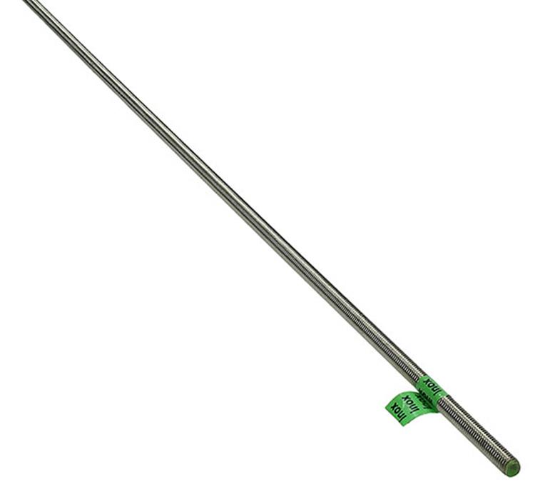 tige-filetee acier inoxydable a2 din 976 m6x1m