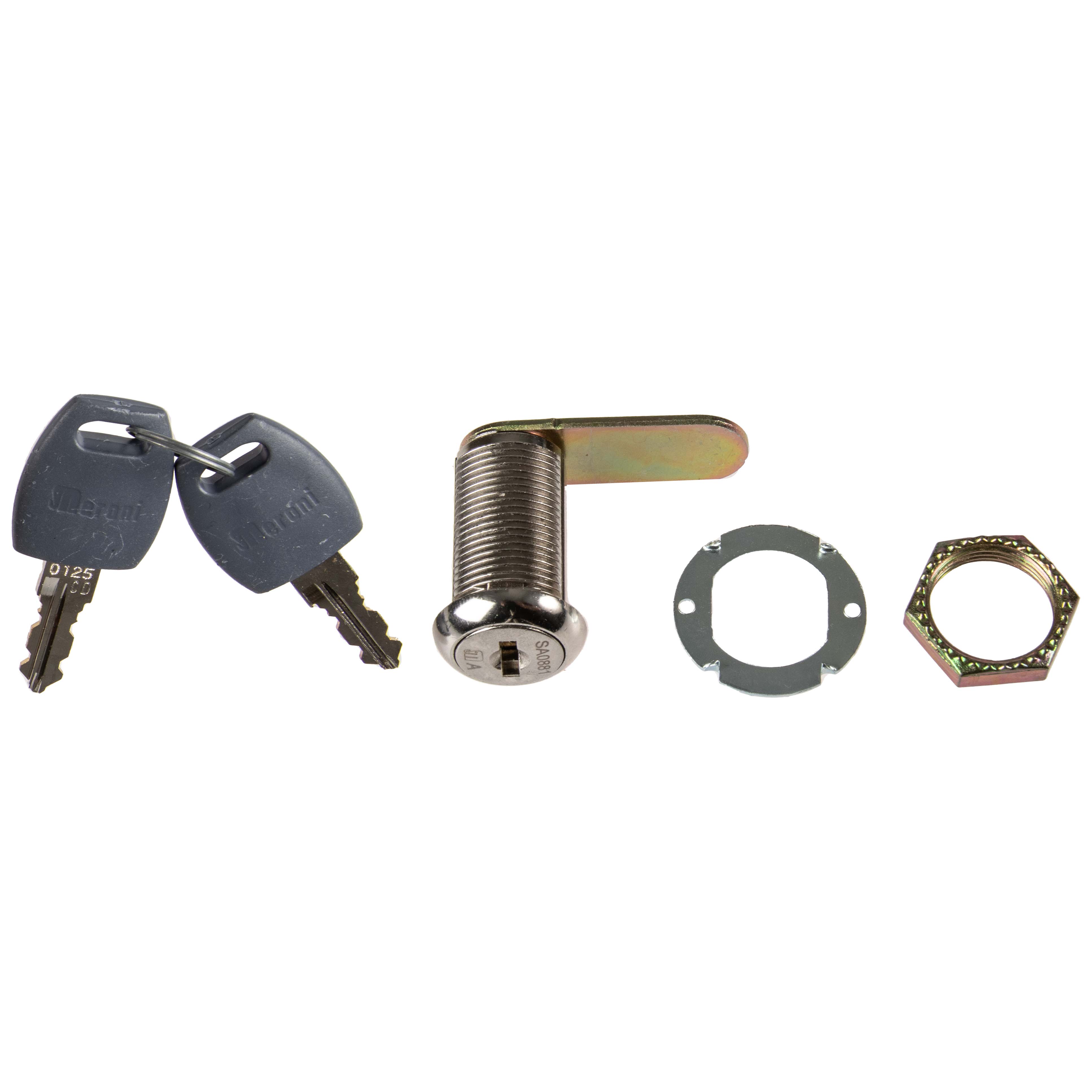 Serrure à écrou pour boite aux lettres 30 mm