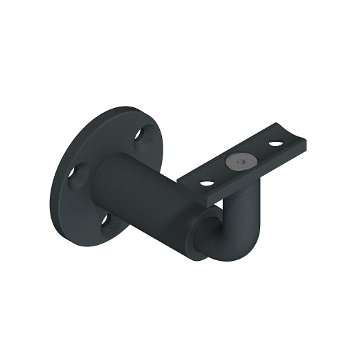 New Rondo Support Mural pour Main Courante – Aluminium RAL 7016