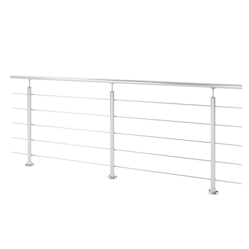 Harmony Borstwering Kit Vloermontage 250cm Inox A304