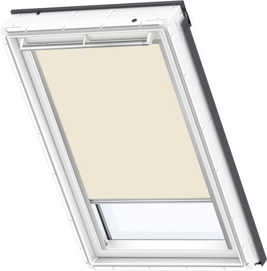 Velux handbediend verduisterend rolgordijn DKL SK06 1085 - beige
