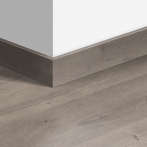Quick-Step sol stratifié - Plinthe parquet 4752 Chêne gris patiné 2400x77x14mm