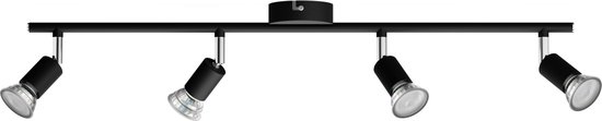 Philips Limbali spot plafond/mur - 4 têtes -noir